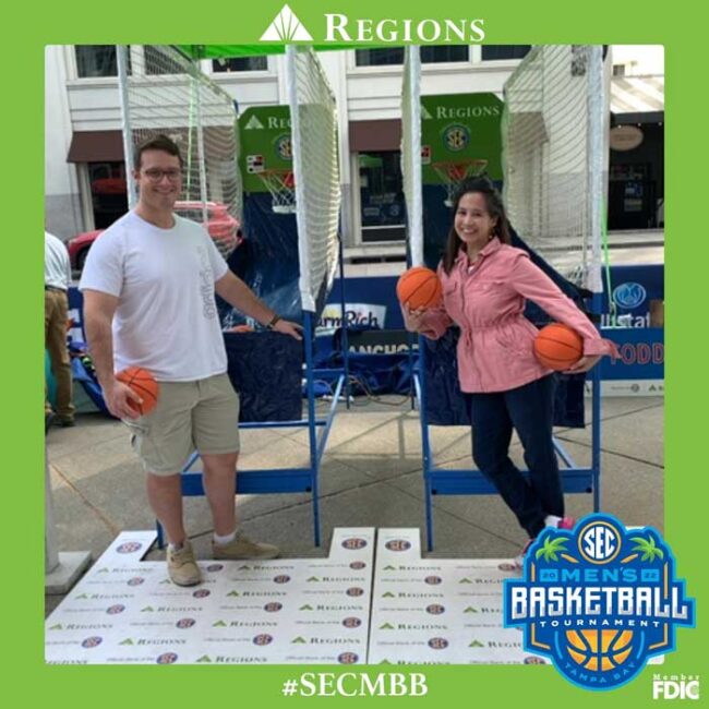 SEC Basketball and Regions Bank