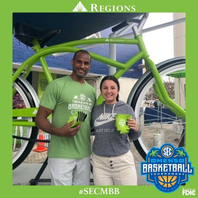 SEC Basketball and Regions Bank